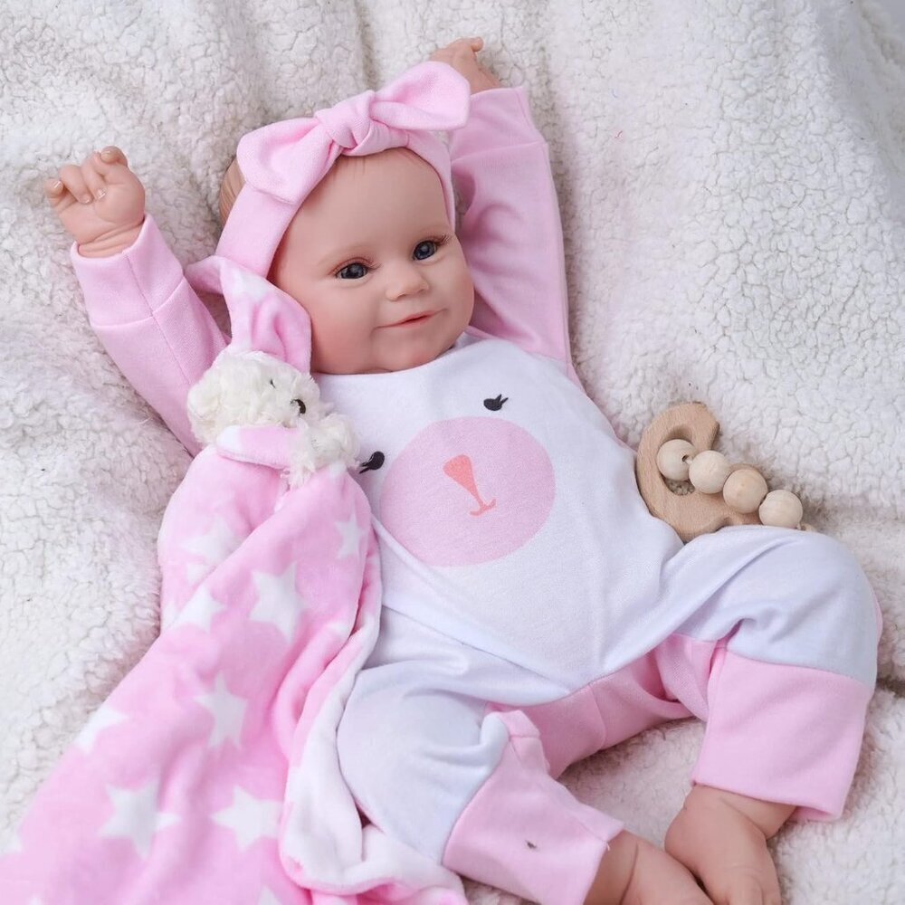 🆕Babeside Realistic Newborn Baby Doll Soft Vinyl 20 Inch Baby Doll Kids Toys